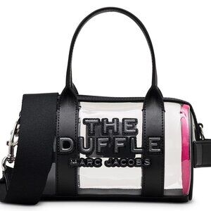 MARC JACOBS The Clear Mini Duffle Bag